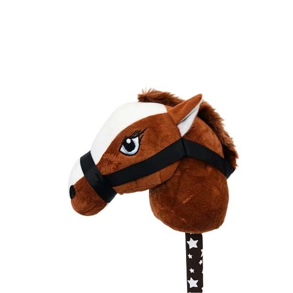 Xtreme Xccessories Dark Brown and White Hobby Horse