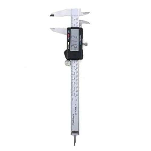 Xtreme Xccessories digital caliper 0-6 Metric Inch Fraction Caliper Measuring Tool Stainless Stee...