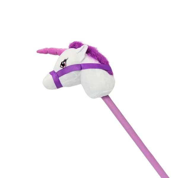 Xtreme Xccessories White and Purple Kids Hobby Unicorn with Galloping Neighing Sounds