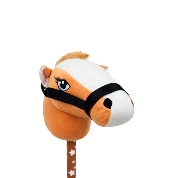 Xtreme Xccessories Brown Stars Horse Riding Stick, Plush Horse Stick