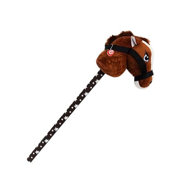Xtreme Xccessories Dark Brown and White Hobby Horse