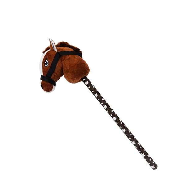 Xtreme Xccessories Dark Brown and White Hobby Horse