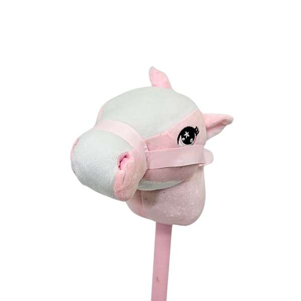 Xtreme Xccessories Pastel Pink Horse Riding Stick, Plush Horse Stick