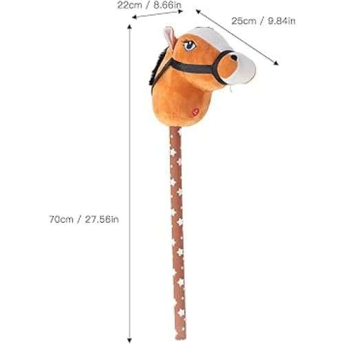 Xtreme Xccessories Horse Riding Stick, Plush Horse Stick