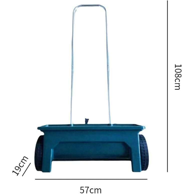 12L Hand Push Broadcast Spreader  For Seeds and Fertiliser