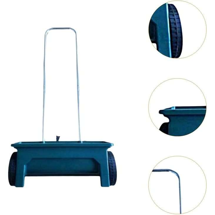 12L Hand Push Broadcast Spreader  For Seeds and Fertiliser