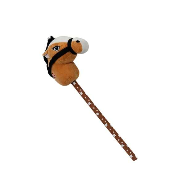 Xtreme Xccessories Brown and Black Horse Riding Stick, Plush Horse Stick