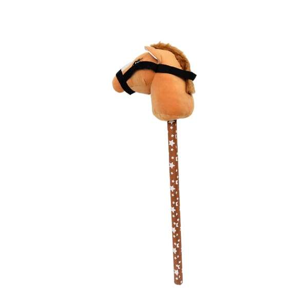 Xtreme Xccessories Brown Stars Horse Riding Stick, Plush Horse Stick
