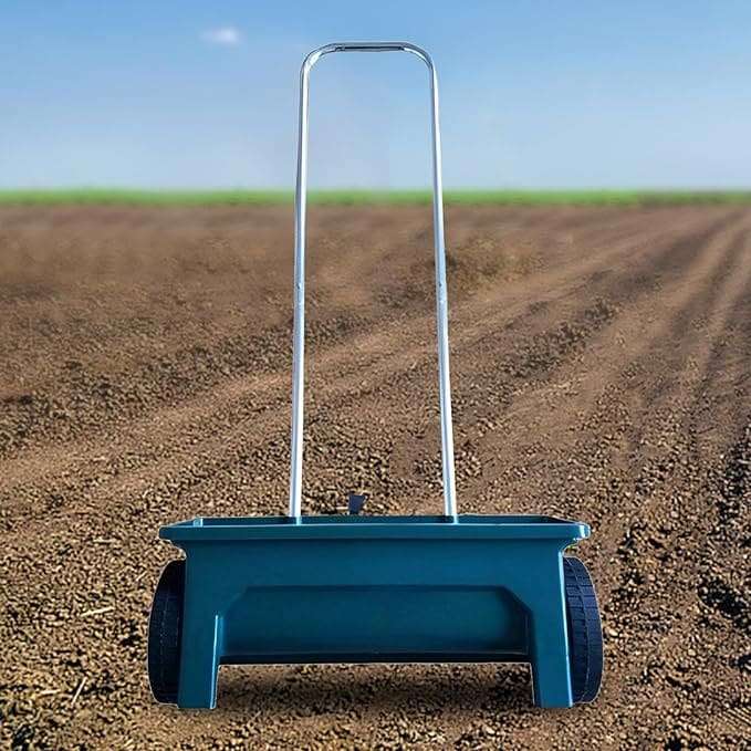 12L Hand Push Broadcast Spreader  For Seeds and Fertiliser
