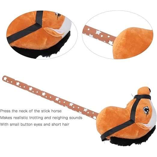 Xtreme Xccessories Horse Riding Stick, Plush Horse Stick