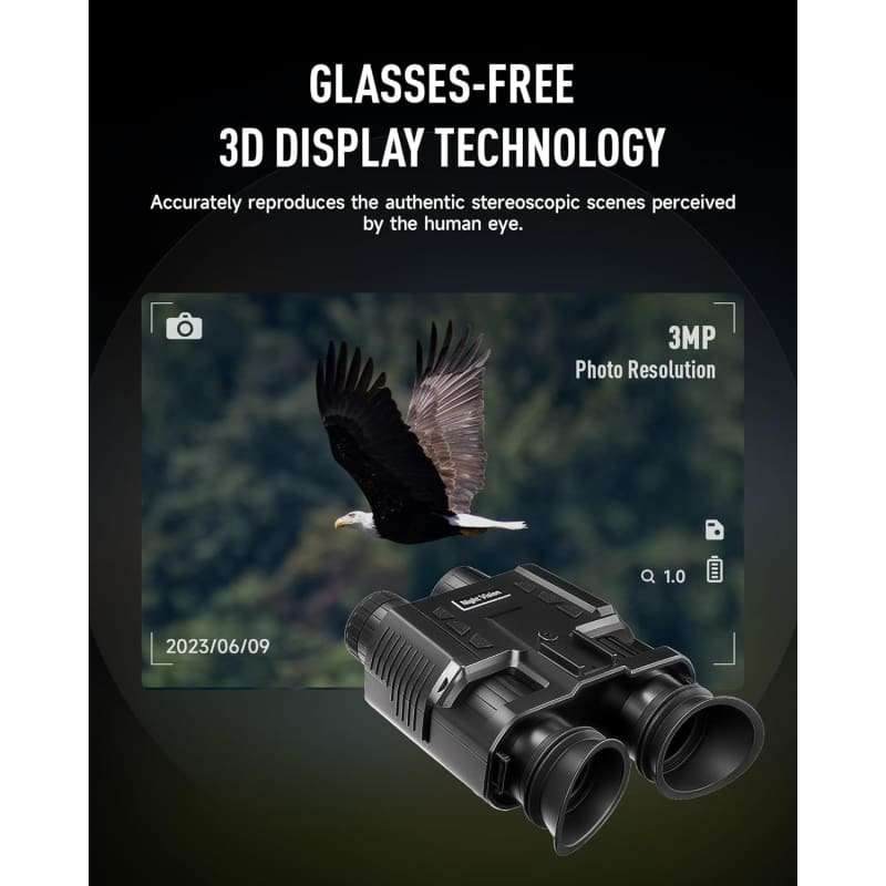 Head Mounted Night Vision Goggles