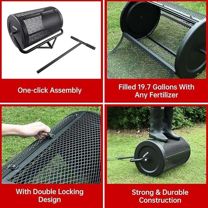 Compost & Peat Moss Spreader
