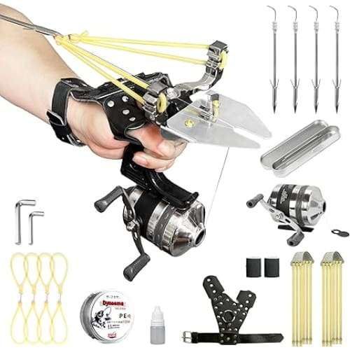 Fishing Slingshot Pro Set  Dual Mode for Fishing & Target Shooting