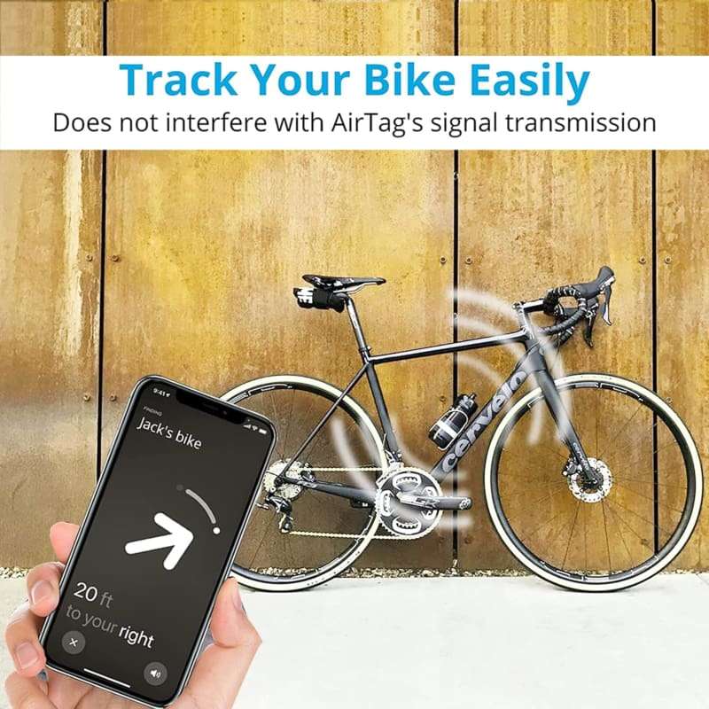 Xtreme Xccessories  Airtag Bike Mount Bike Bottle Cage Holder Mount Bike Road GPS Locator Tracker...