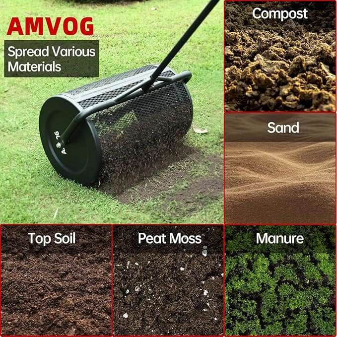Compost & Peat Moss Spreader