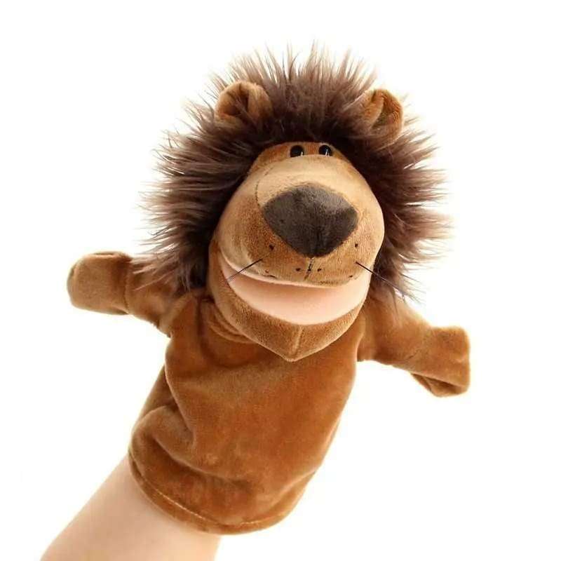 Interactive Plush Lion Hand Puppet  Soft, Expressive & Fun for Kids
