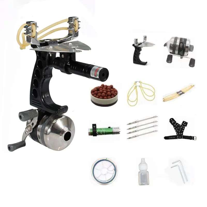 Fishing Slingshot Pro Set  Dual Mode for Fishing & Target Shooting
