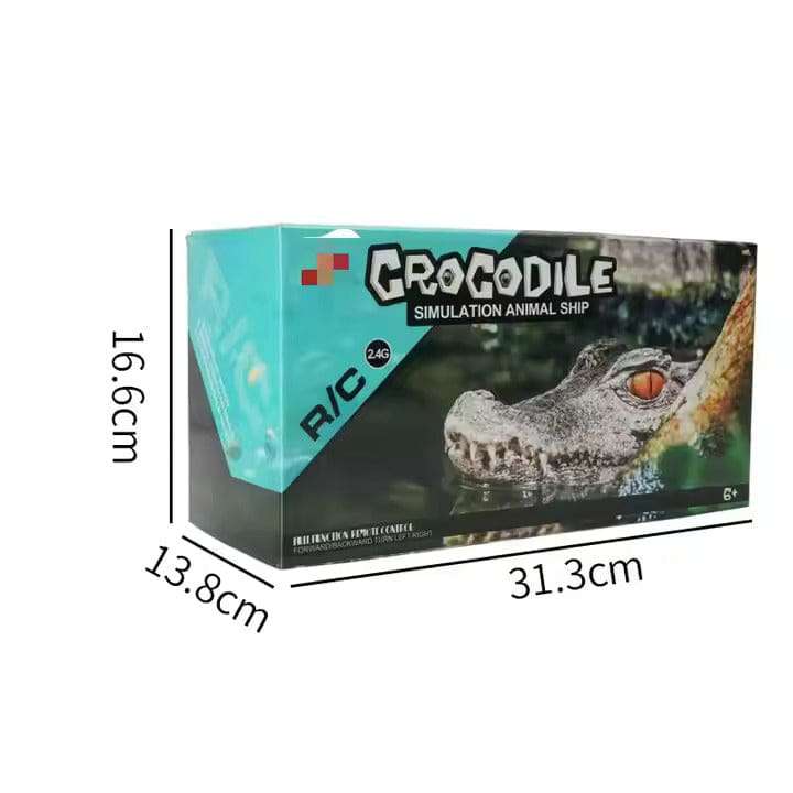 Xtreme Xccessories RC Boats Ship Novelty Toys Simulation Crocodile Head 2.4G Remote Control Funny...