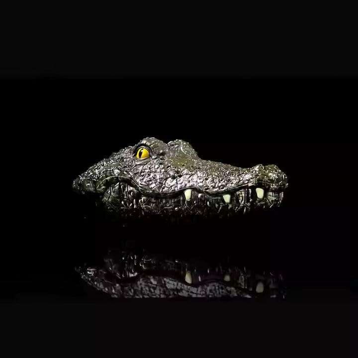 Xtreme Xccessories RC Boats Ship Novelty Toys Simulation Crocodile Head 2.4G Remote Control Funny...