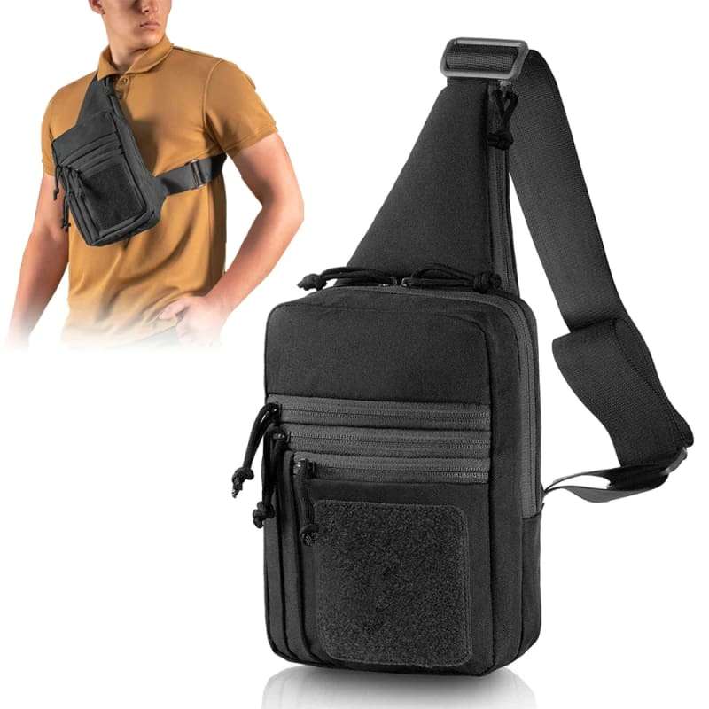 Tactical Gun Bag Military Shoulder Strap Bag Hunting Gun Holster Pouch Pistol Holder Case for Han...