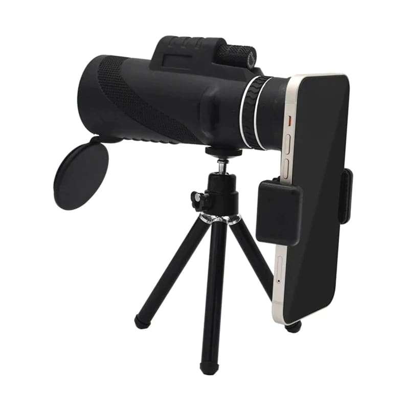 HD 40X60 Pocket Monocular Telescope With Tripod Stand & Phone Mount.