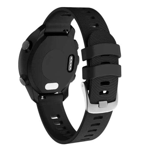 Waterproof 22mm Silicone Pin Strap for Garmin Forerunner 245, 645, Vivoactive 3, Vivomove, Venu &...