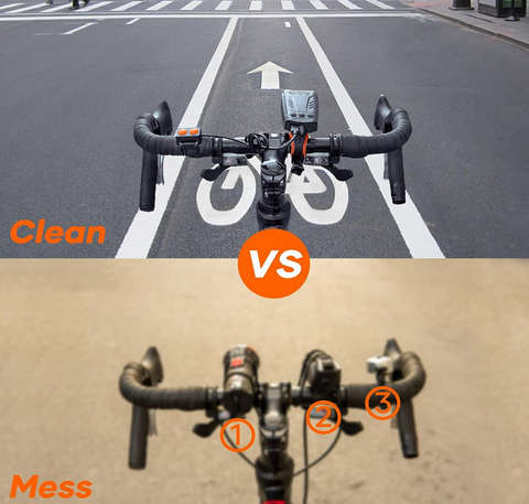C3 Bike Camera, Bike Light, Electric Bike Horn 3 in 1, 1080P 30FPS Ultra HD Video, Waterproof IPX5, Action Camera