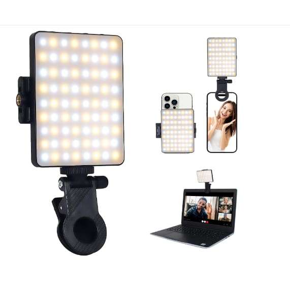 Xtreme Xccessories Multifunctional LED Fill Light for Computer, Mobile Video Conferences,  Photog...