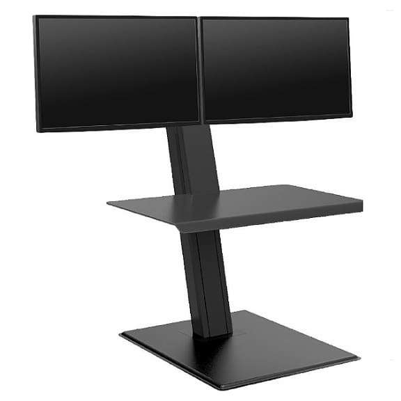 Sit Stand & Adjustable Workstation dual screen (No Screen included)