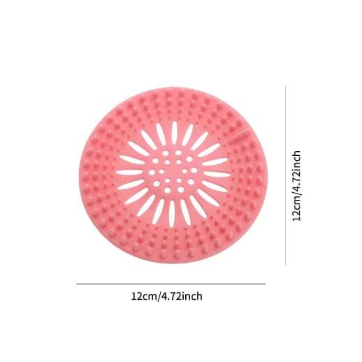 Silicone Drain Strainer for Kitchen and Bathroom