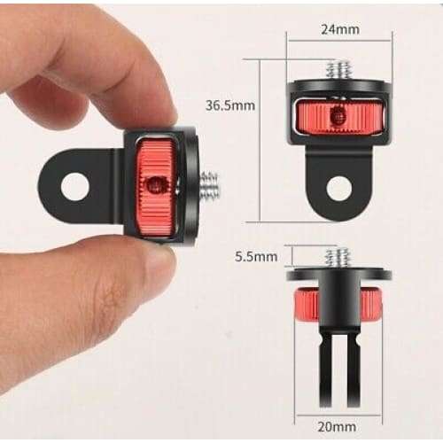 Xtreme Xccessories Aluminum Alloy 1/4 inch Screw Tripod Adapter for Gopro Hero Series and all Cam...