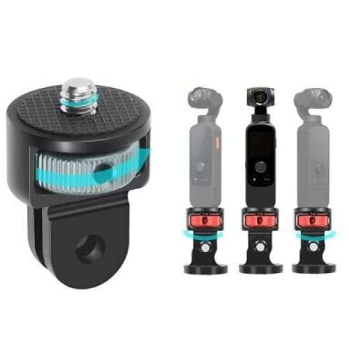 Xtreme Xccessories Aluminum Alloy 1/4 inch Screw Tripod Adapter for Gopro Hero Series and all Cam...
