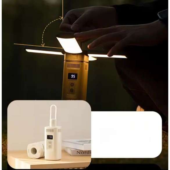 Xtreme Xccessories Smart Power Bank Bluetooth Speaker Outdoor Hanging Camping Light