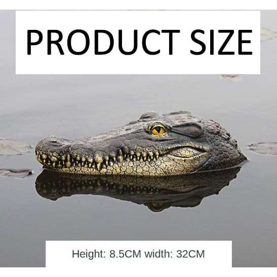 Xtreme Xccessories RC Boats Ship Novelty Toys Simulation Crocodile Head 2.4G Remote Control Funny...