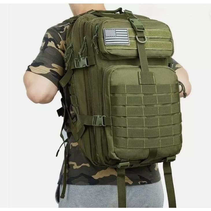 Tactical 50L Hiking Camping Outdoor Waterproof Backpack