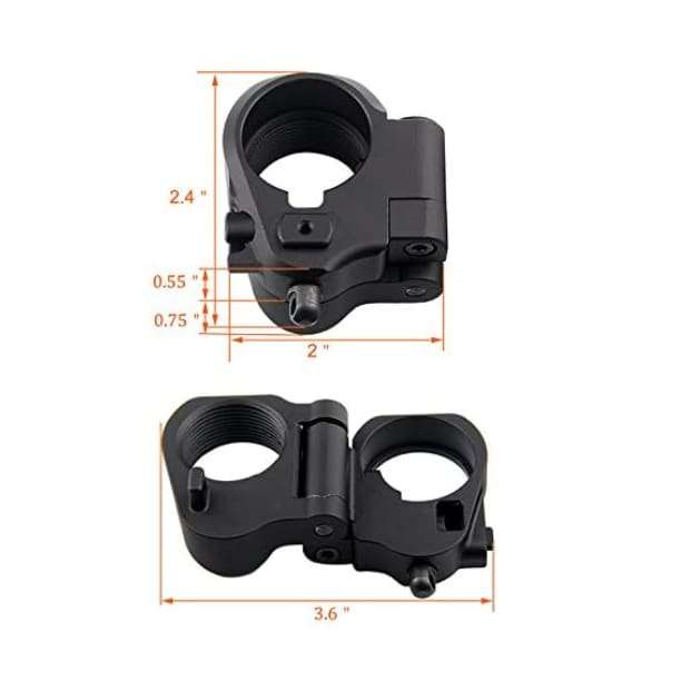 AR Folding Stock Adapter Airsoft Hunting Accessory for M16/M4 SR25 Series GBB(AEG) 2-0042
