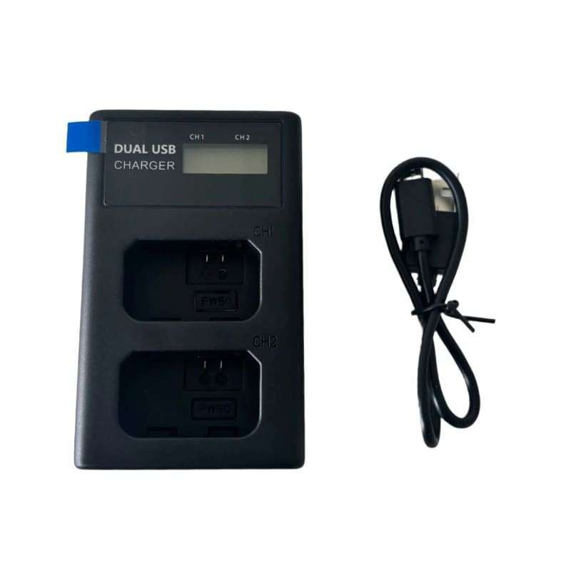 Dual Charger for SONY FW50 Batteries