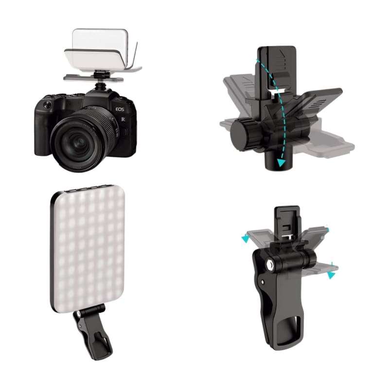Xtreme Xccessories Multifunctional LED Fill Light for Computer, Mobile Video Conferences,  Photog...