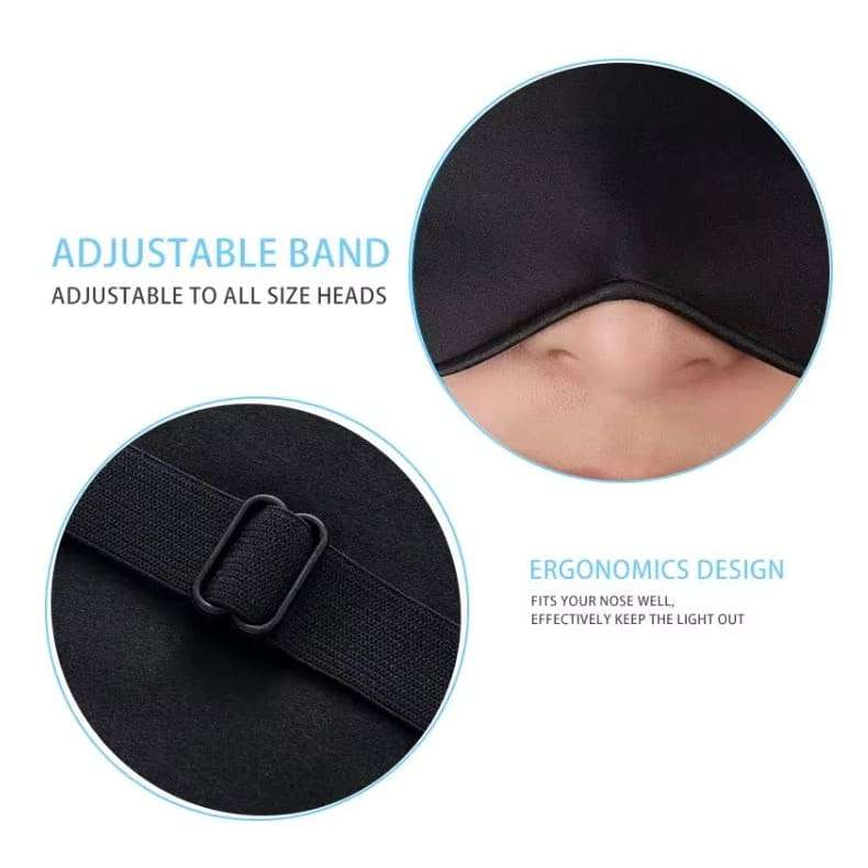 Silk Sleeping Eye Mask for Men and Women
