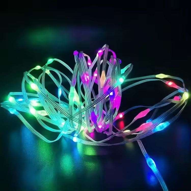 Xtreme Xccessories Smart APP Control Led Leather Wire String Fairy  Light RGB Dream Color Lamp Wi...
