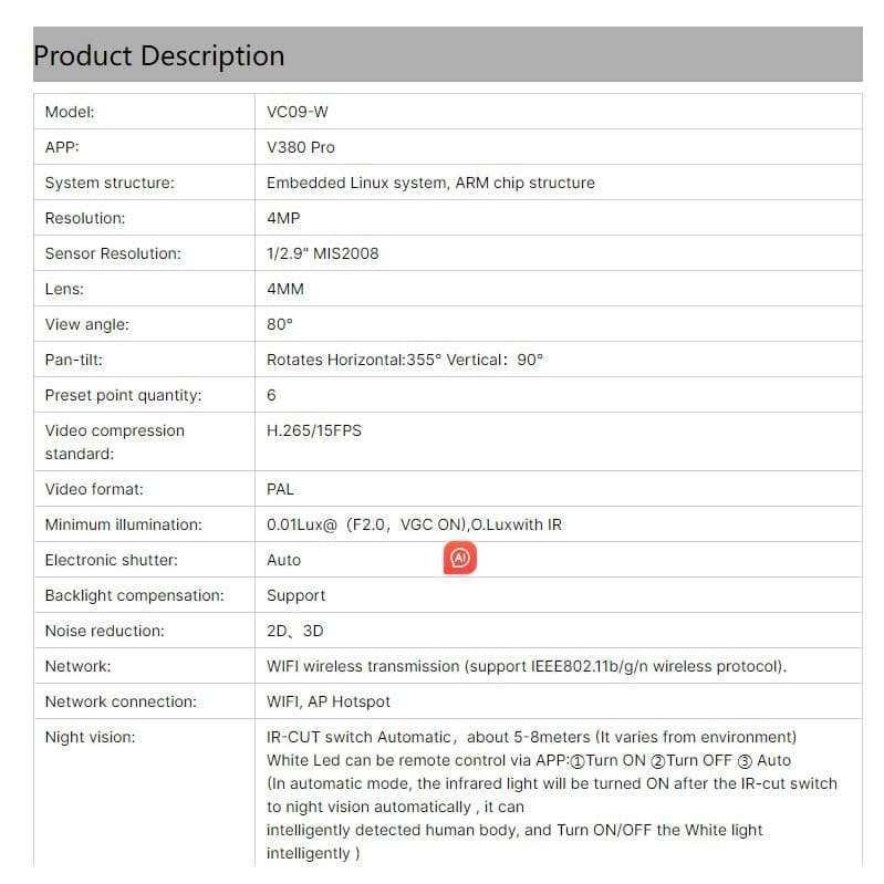 CCTV Wifi 4G Version Monitor