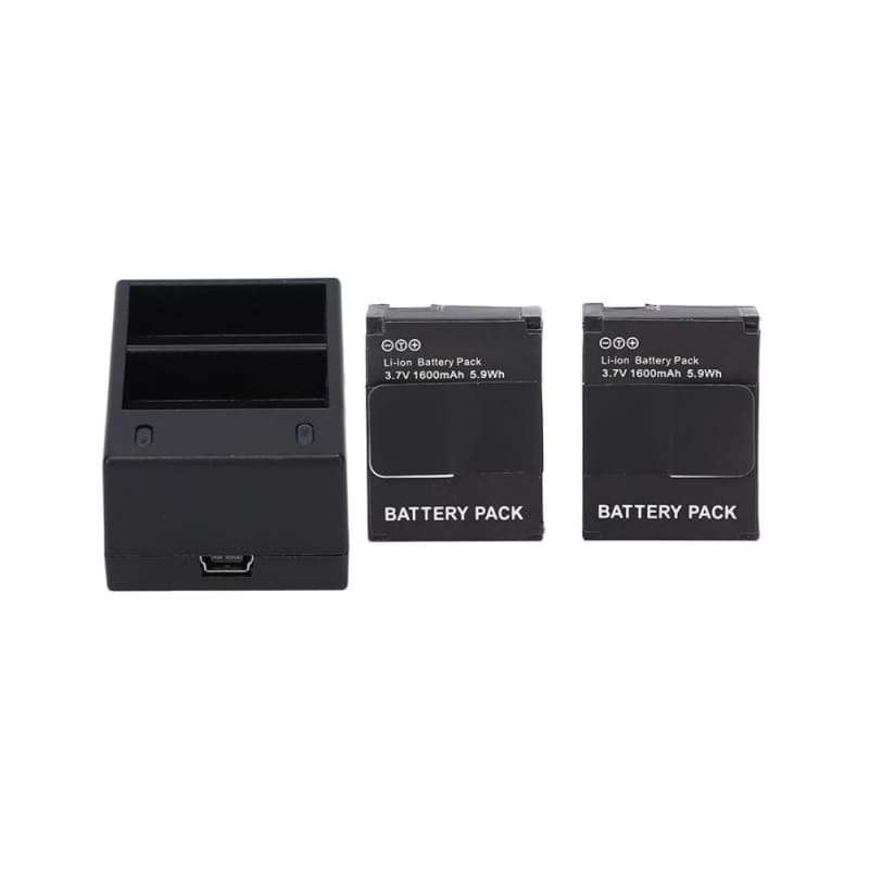 Battery Combo Kit, Dual Charger with 2 spare batteries for GoPro Hero 3+/3