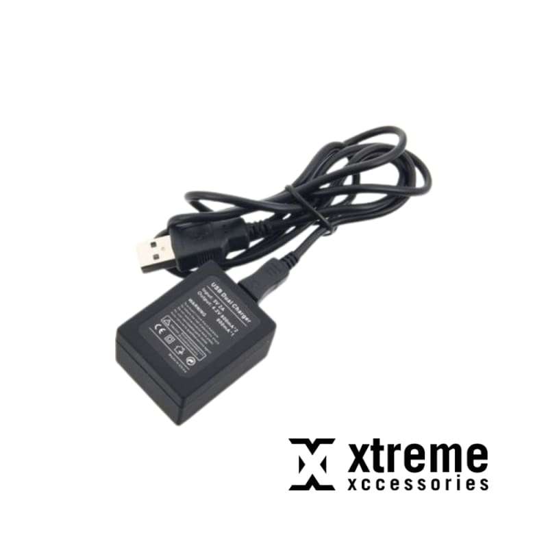 Battery Combo Kit, Dual Charger with 2 spare batteries for GoPro Hero 3+/3