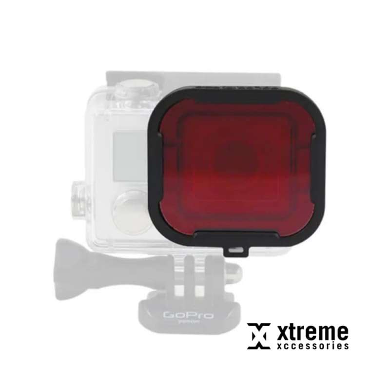 X2 Diving Colour Correction Filter H4 and 3+ - RED