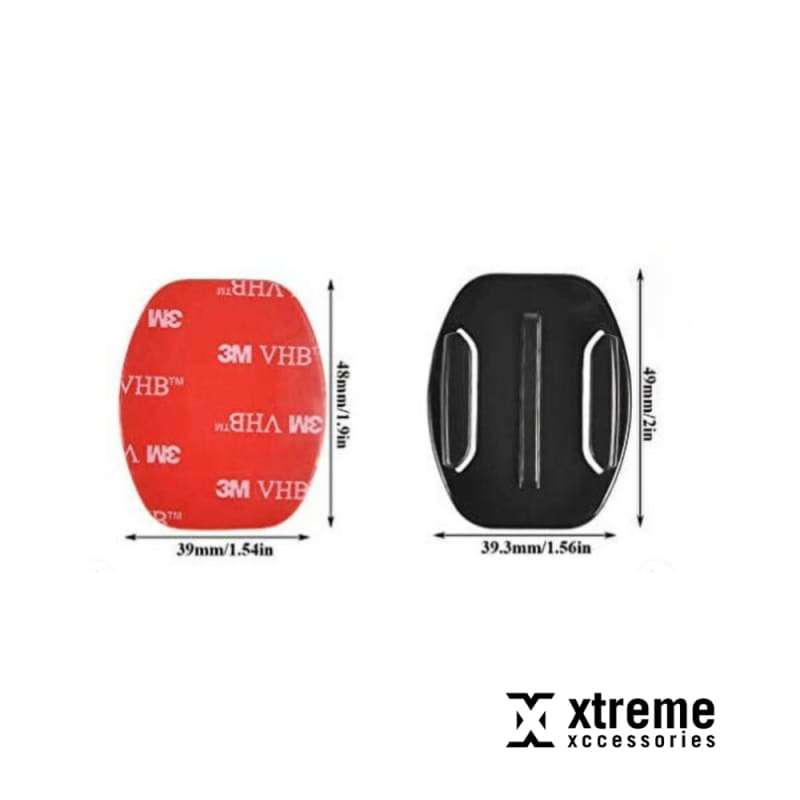 Flat Adhesive Mounts for GoPro and other Action Cameras (5 Pack)