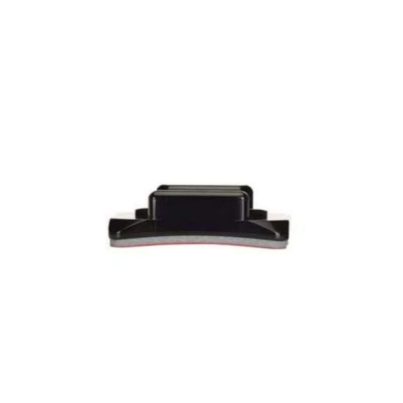 Curved Adhesive Mount and Clip