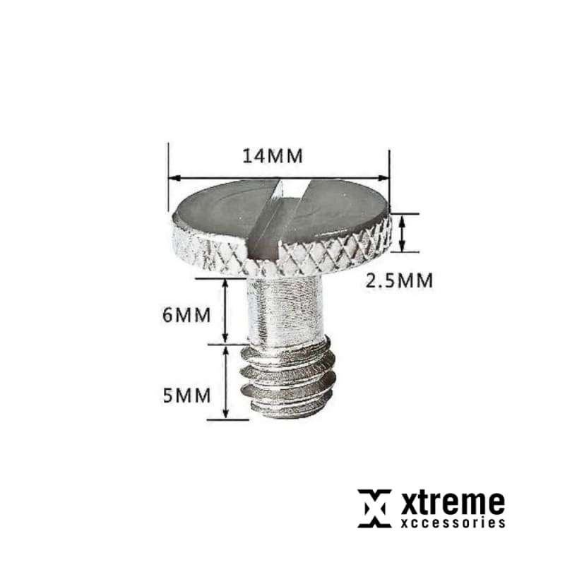 1/4 inch D-Shaft Screw Adapter for DSLR Camera