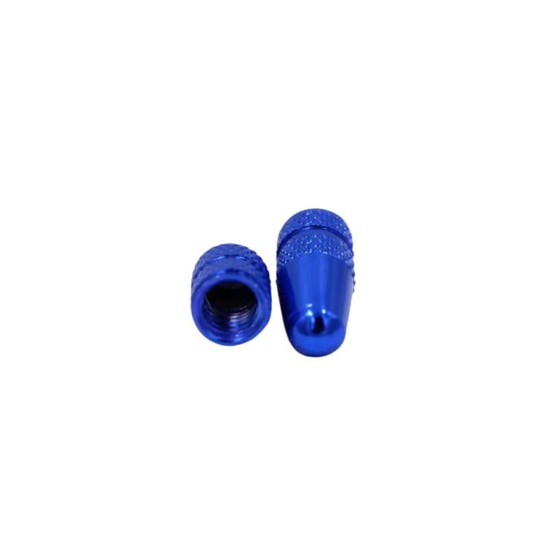 Bicycle Valve Caps 2 pcs BLUE