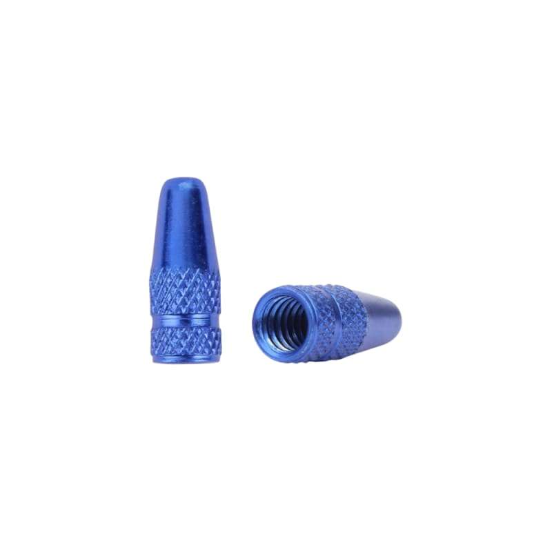 Bicycle Valve Caps 2 pcs BLUE