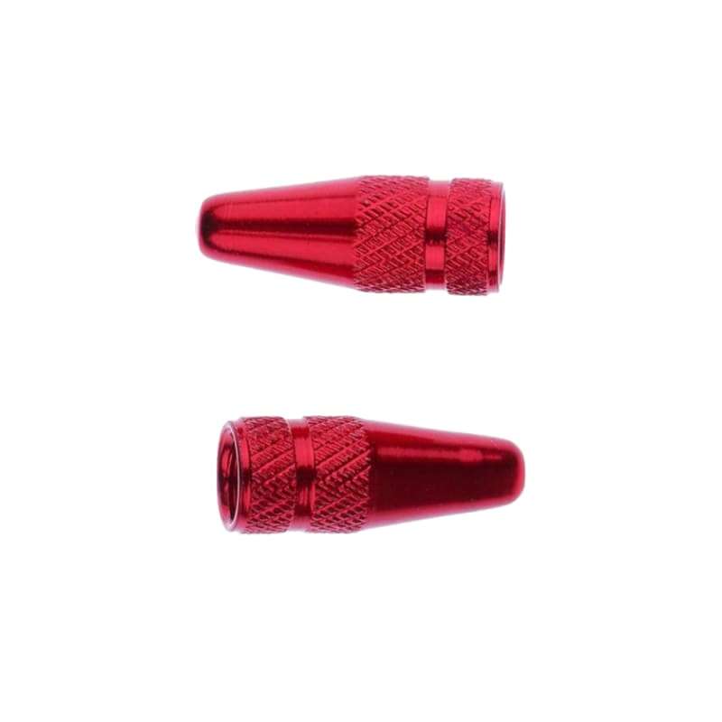Bicycle Valve Caps 2 pcs RED